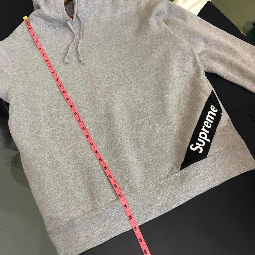 supreme corner label hooded