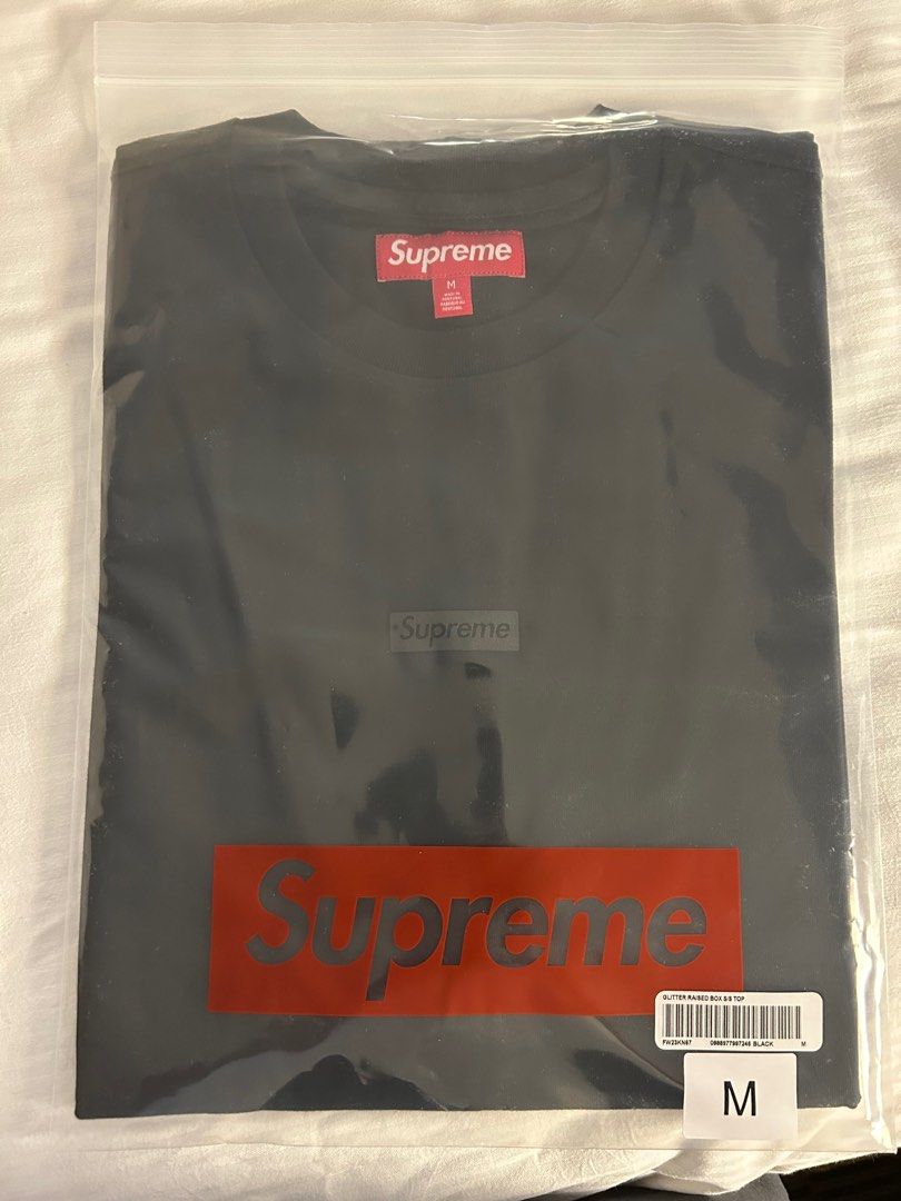 Supreme FW23 High Density Small Box Tee, 男裝, 上身及套裝, T-shirt