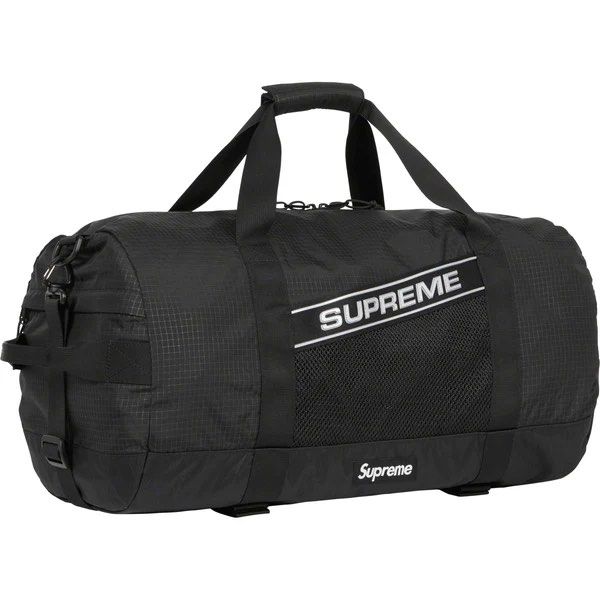 Supreme Duffle Bag Black (FW18) - 100% Authentic