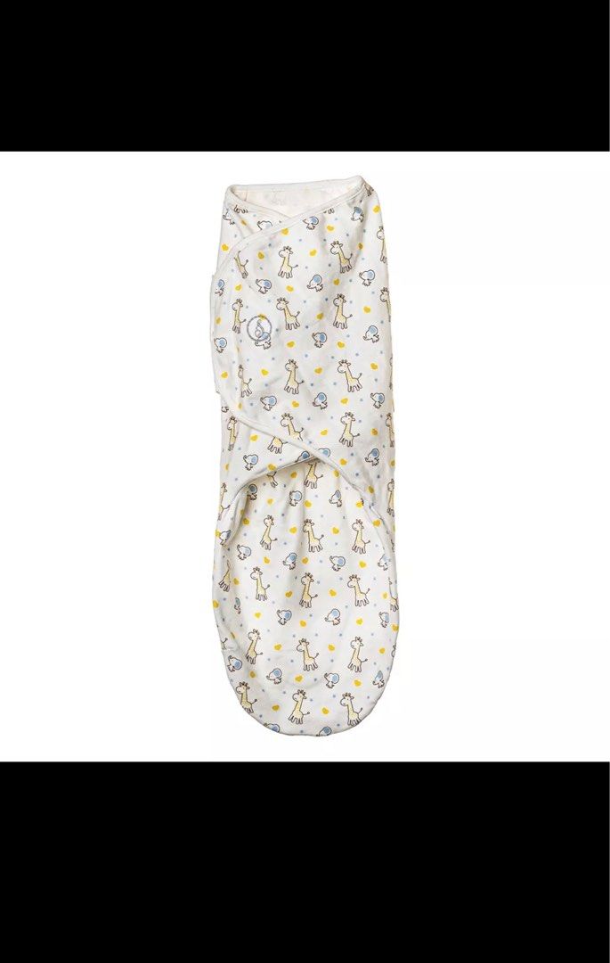 Swaddies Infant Velcro Swaddle Wrap Giraffe, Babies & Kids, Babies