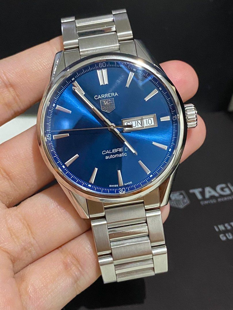 Tag Heuer Carrera Caliber 5, Men's Fashion, Watches & Accessories ...