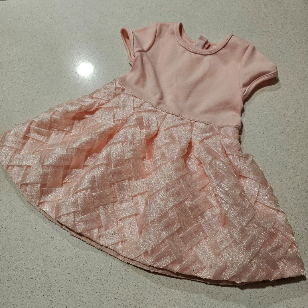 Rose gold ted baker dress clearance