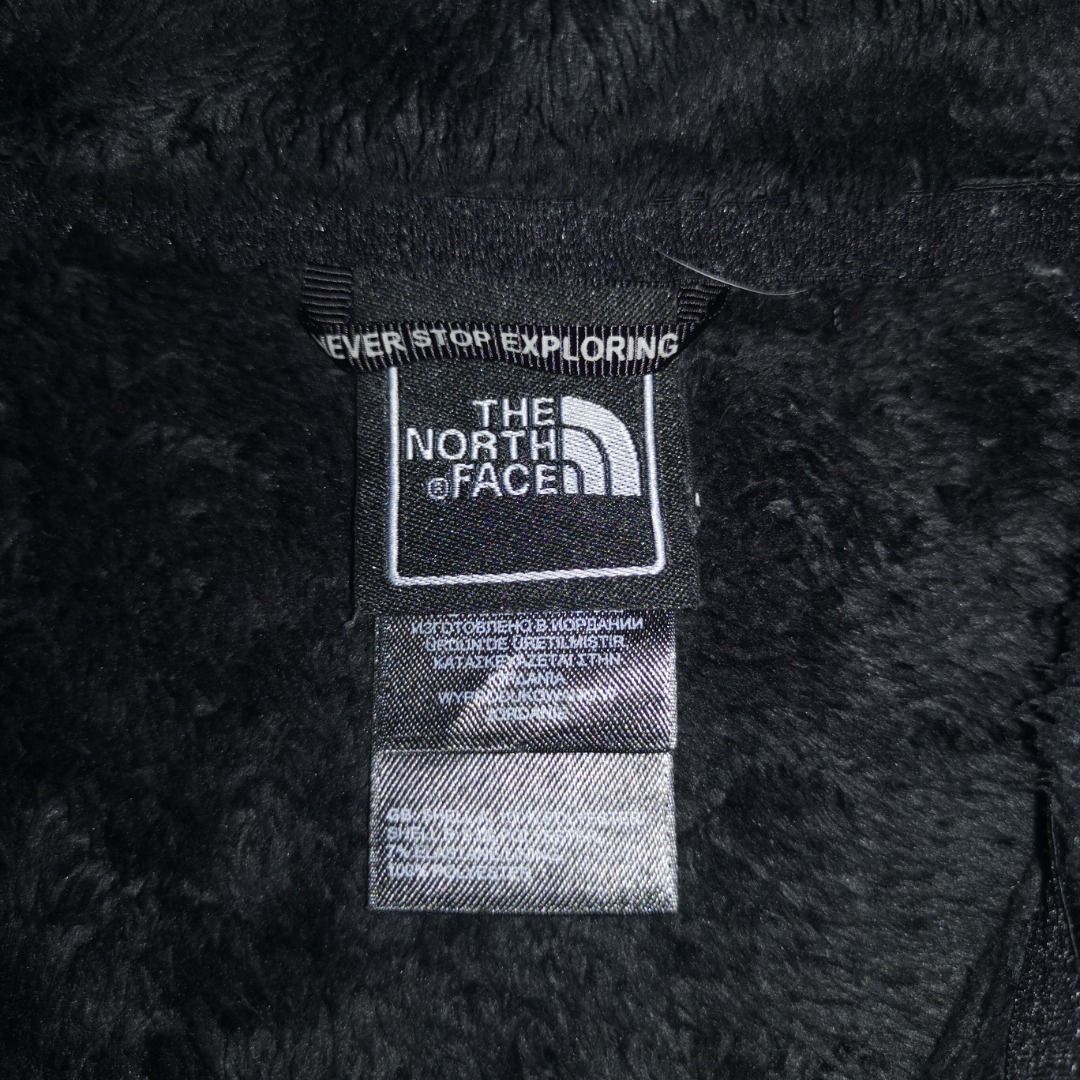 North face discount fur vest