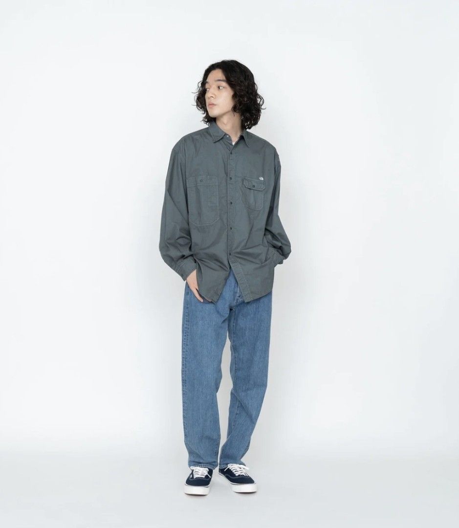 THE NORTH FACE PURPLE LABEL Denim Tapered Pants [ NT5310N ], 男裝