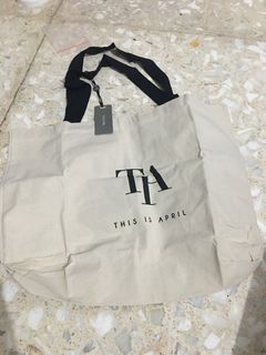 This is April tote bag