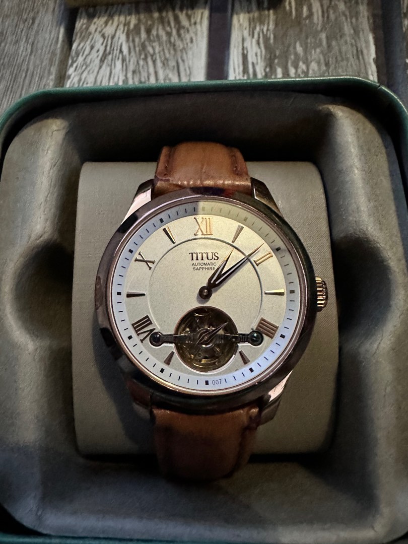 Titus automatic new arrivals sapphire