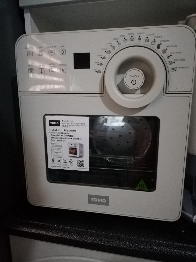 TOMO Multifunction Air Fryer with Rotisserie, TV & Home Appliances
