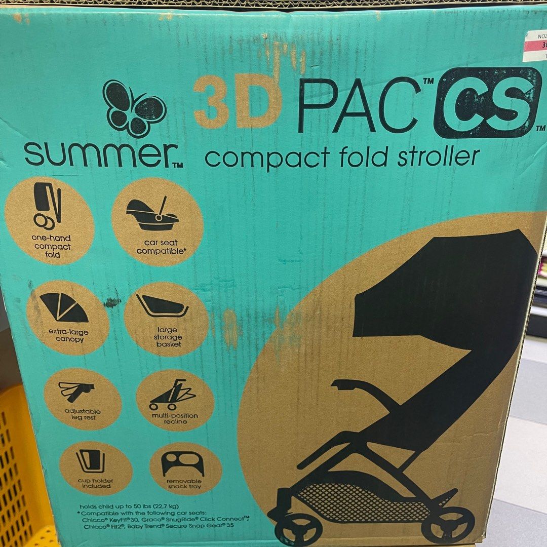 3d pac store convenience stroller
