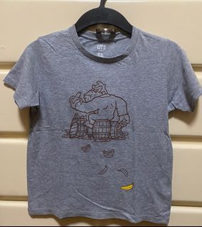 U niqlo kids gray shirt