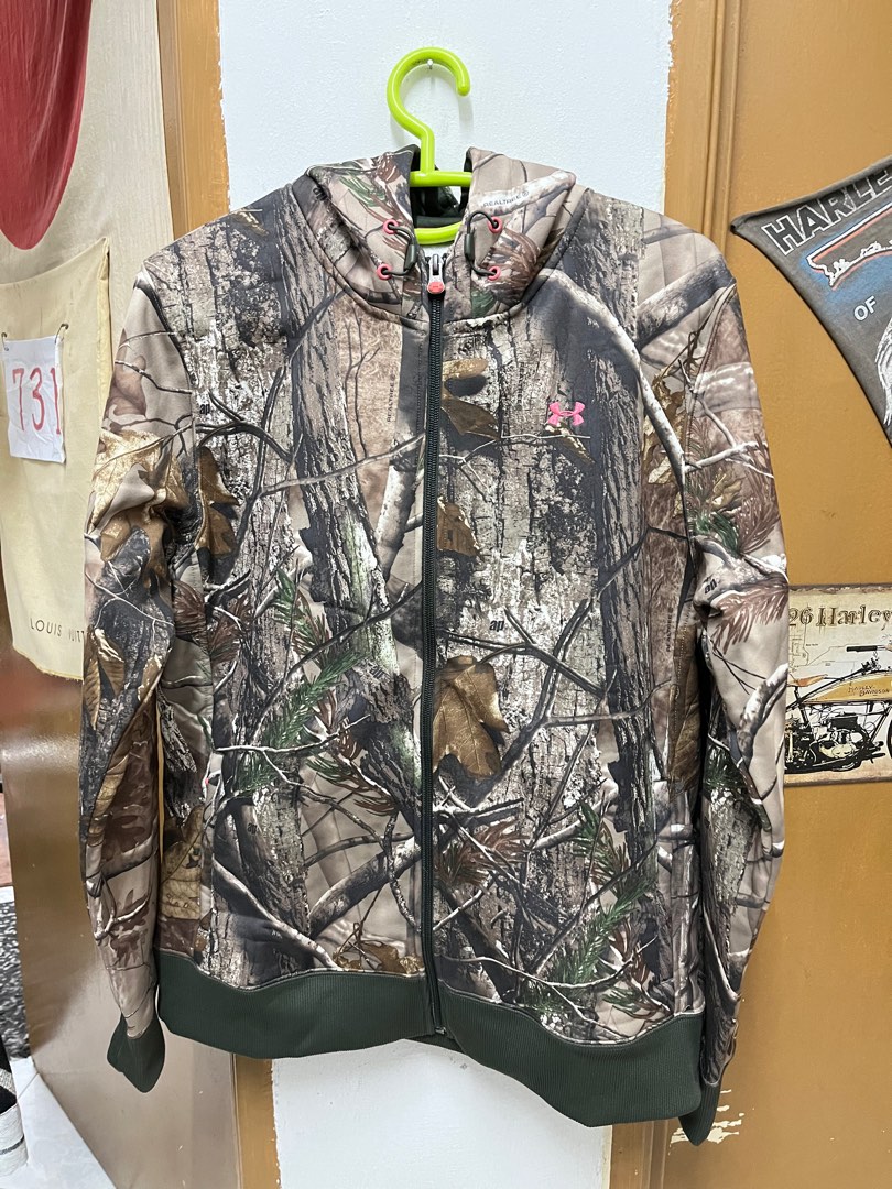 Camo under armour hoodie womens deals