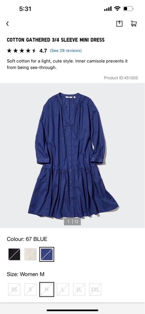 cotton gathered mini dress uniqlo Check styling ideas forCotton Gathered Mini DressUNIQLO VN