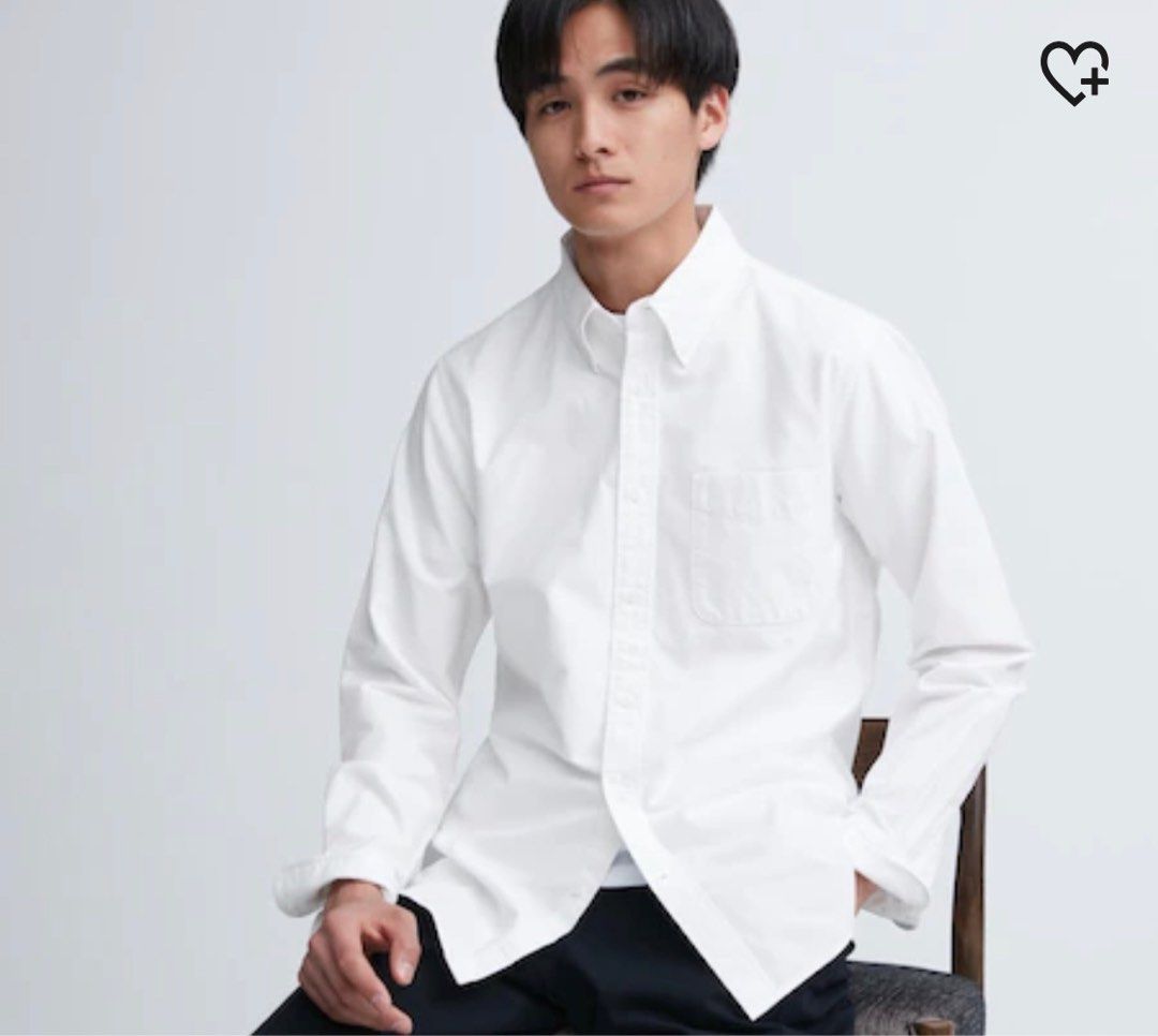 UNIQLO Oxford Slim Fit Shirt LS