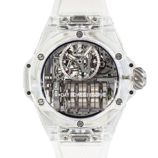 Unworn Hublot Big Bang MP-11 Power Reserve 14 Days Sapphire Limited Edition Ref: 911.JX.0102.RW