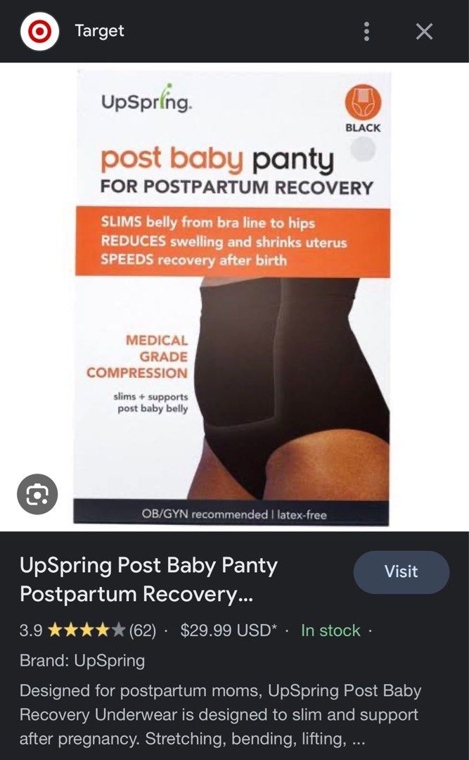 Post Baby Panty
