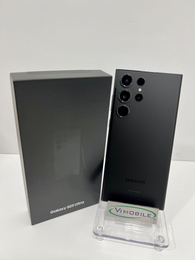 Used Galaxy S23 Ultra 5G 256GB Black [ 1weeks old ], Mobile Phones