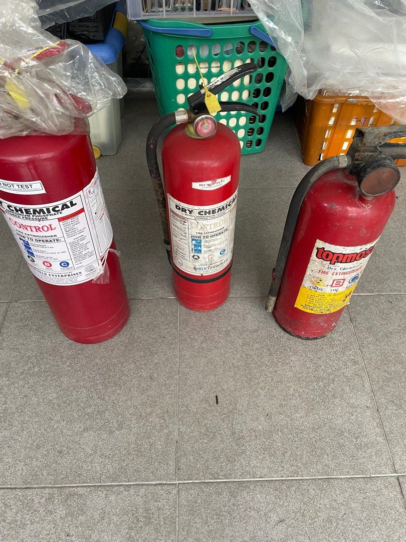Fire Else Used/Expired Fire Extinguishers, Everything Else, Others on Carousell