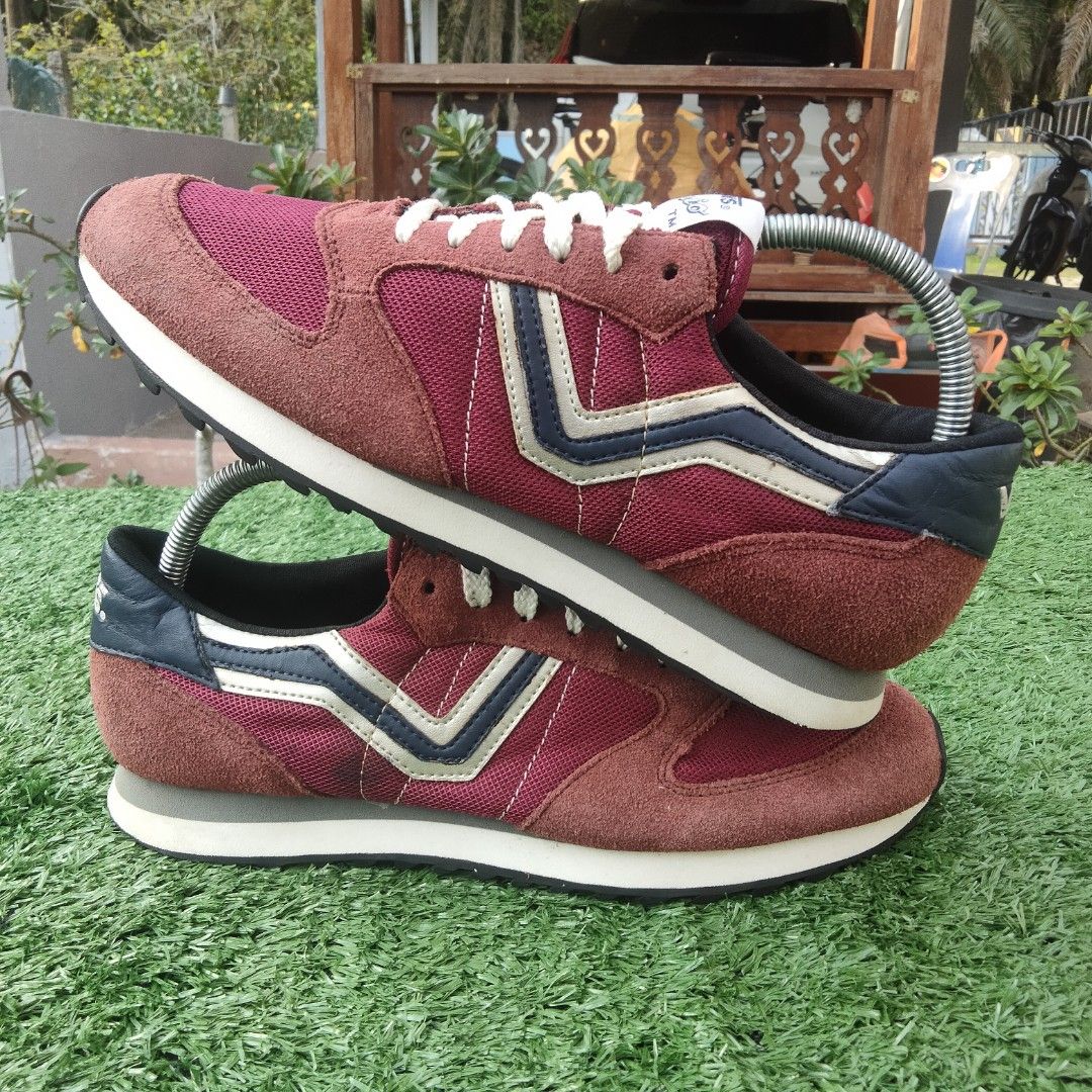 Vans serio leather sport sneakers casual shoes size 7uk Men s