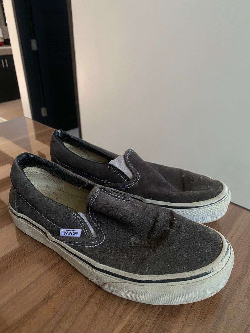 Vans slip on Bw