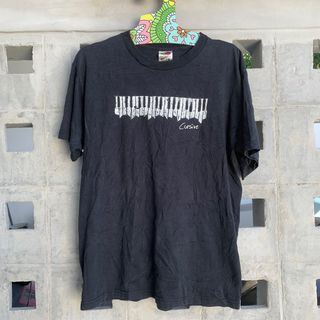 Vintage 00s band t shirt - cursive