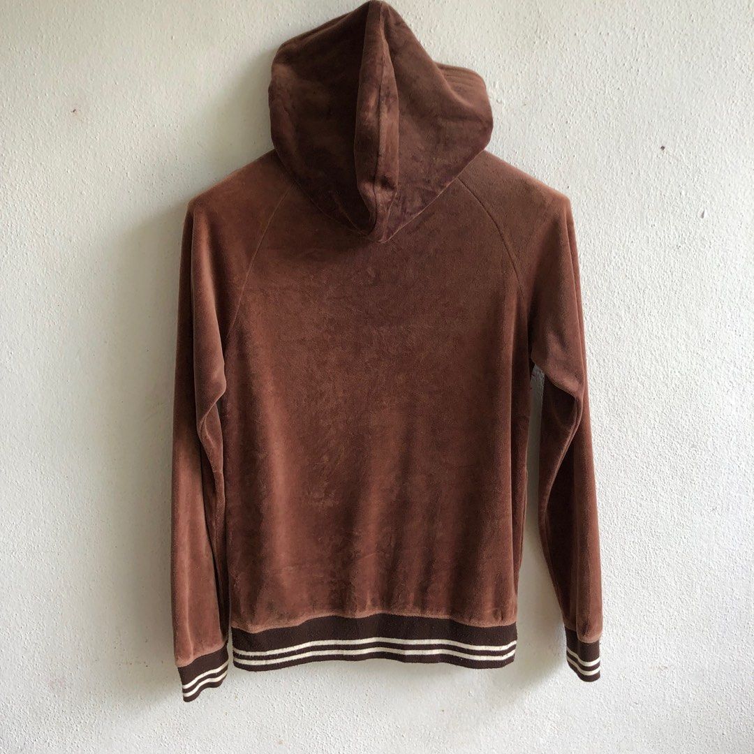 Champion velvet on sale sweater vintage