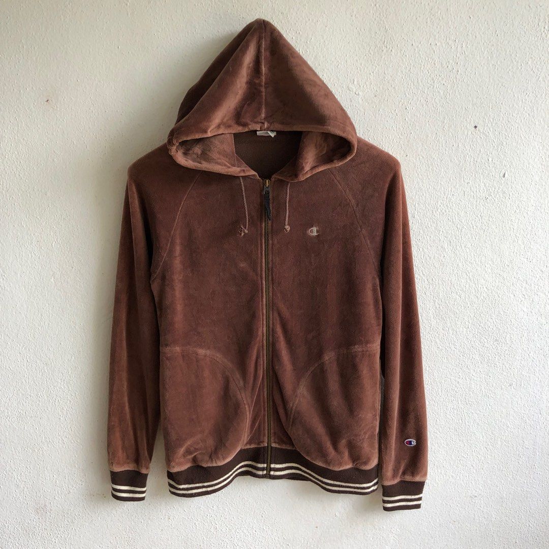 Champion velvet hoodie top