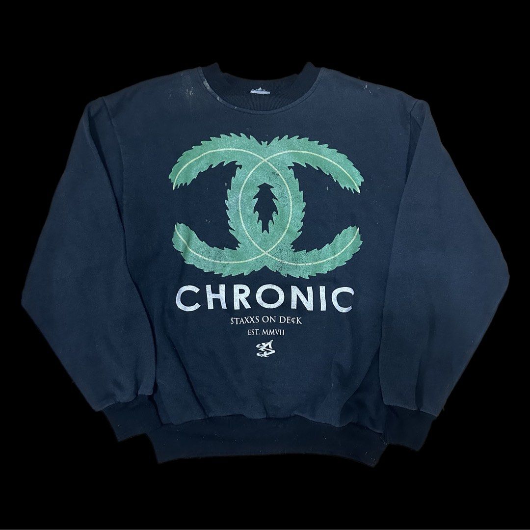 Vintage bootleg chanel sweatshirt new arrivals