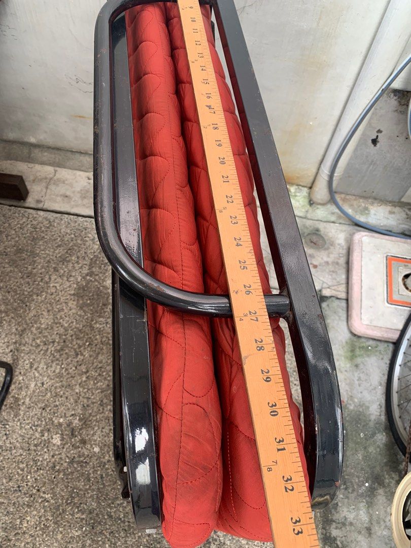 Vintage folding bed with wheels pre loved furniture home living