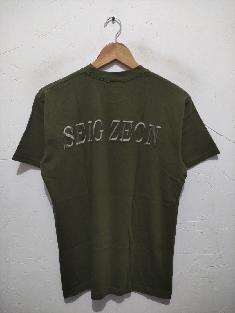 Vintage Gundam Seig Zeon Tag Cospa Tee, Men's Fashion, Tops & Sets