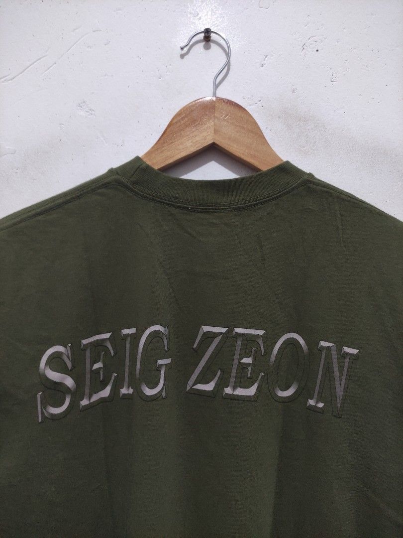 Vintage Gundam Seig Zeon Tag Cospa Tee, Men's Fashion, Tops & Sets