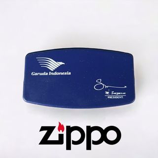 Vintage pisau lipat Zippo Garuda Indonesia souvenir