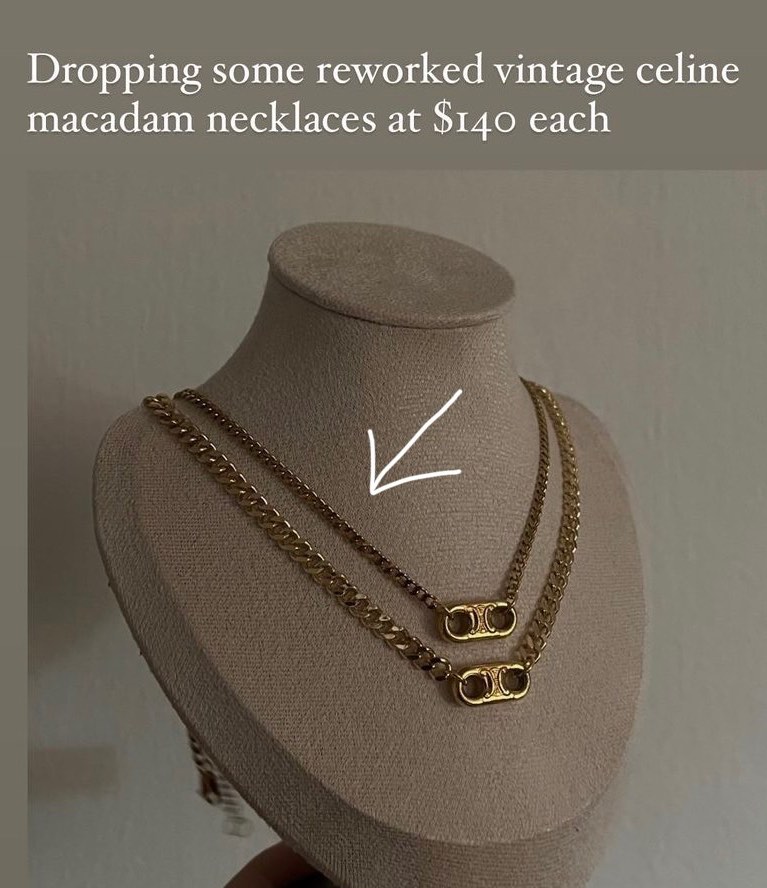 Celine new arrivals chain necklace