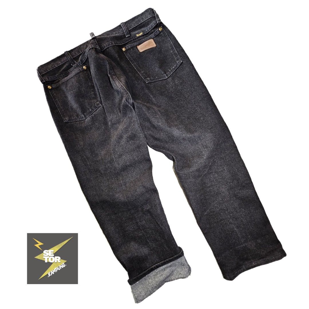 Vintage Wrangler 13MWZPB Black Cowboy USA, Men