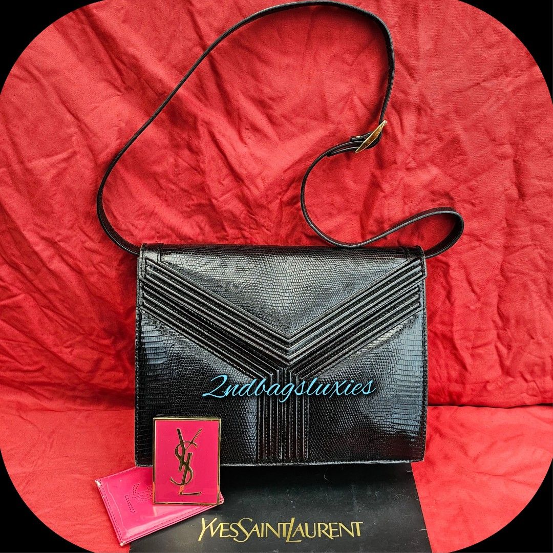YSL envelope bag (small), Luxury, Bags & Wallets on Carousell