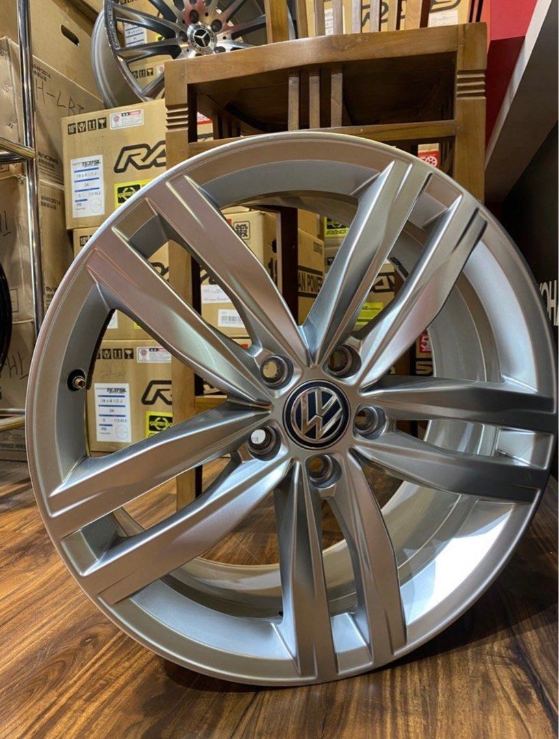 Vw Milo Rims Volkswagen 18” Rims, 5x112, 18”x7.5”, Offset 51, Car Accessories, Tyres ...