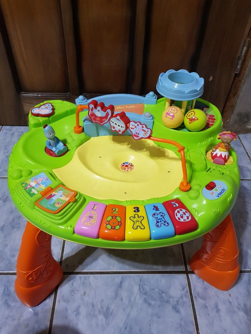 In the night garden play table store