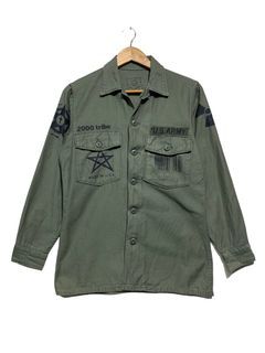 VTG US ARMY OG-107 SATEEN SHIRTS