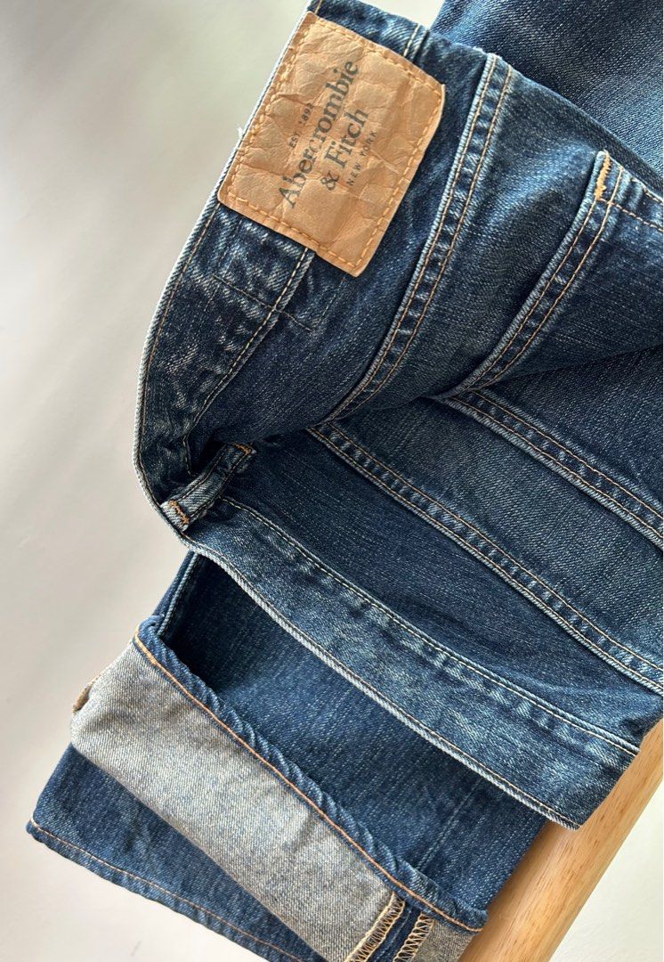 W34in Abercrombie & Fitch Horton classic straight jeans, Men's ...
