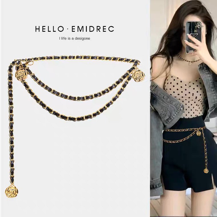 Chain black belt new arrivals