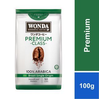 Wonda Coffee - 100% Arabica Brazil Single Origin 100g Smooth and balance (Kopi kualiti 50 cups)