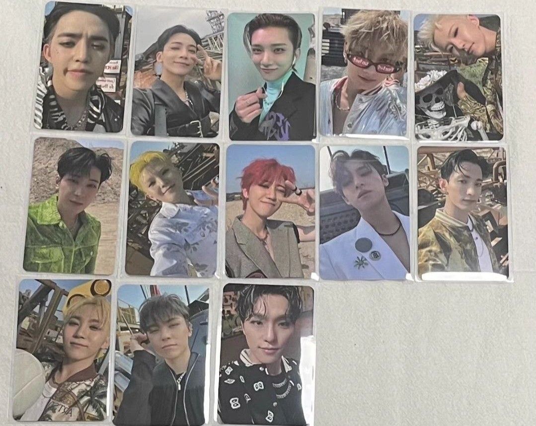 WTS Seventeen Face The Sun Powerstation Lucky Draw Scoups Cheol