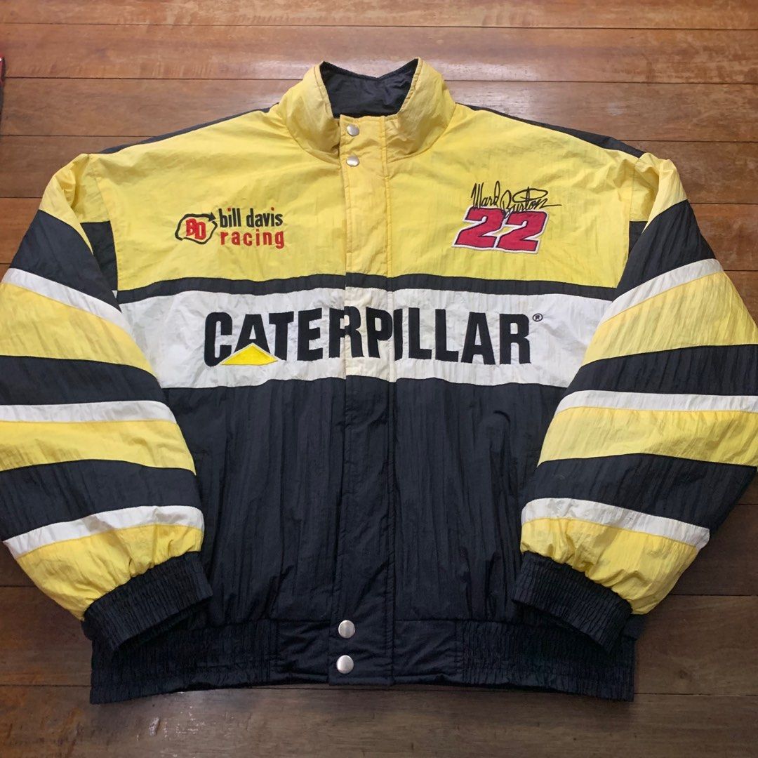 X VTG Nascar Ward Burton Caterpillar Racing Jacket
