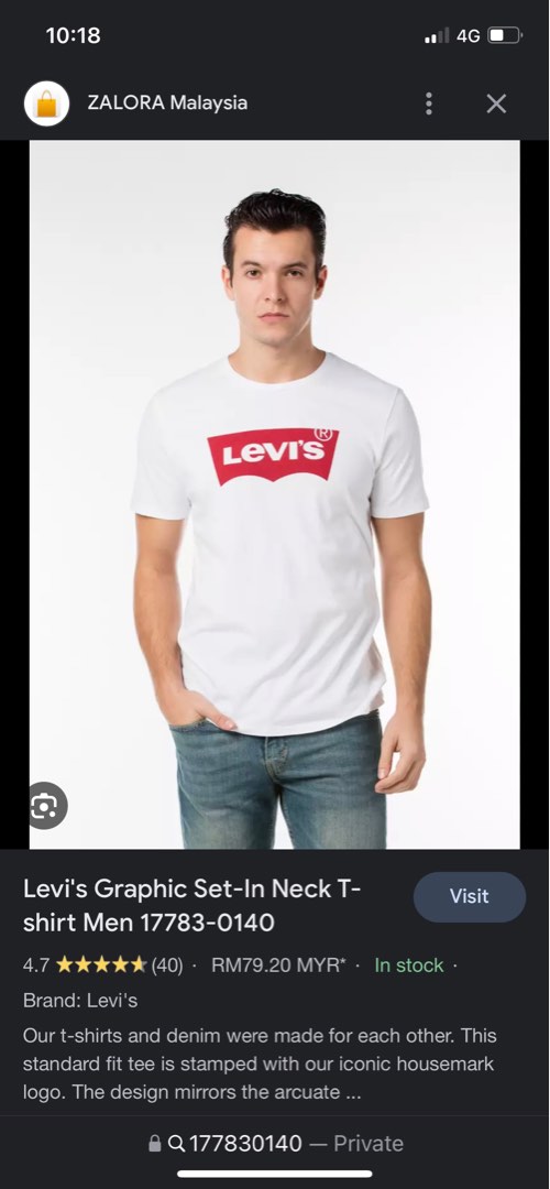Zalora levis men hotsell