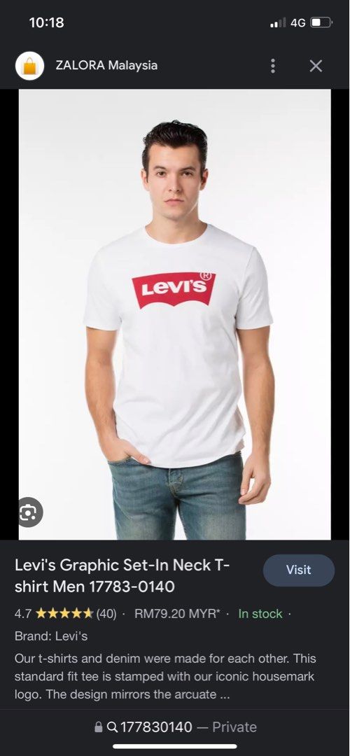 Zalora levis discount