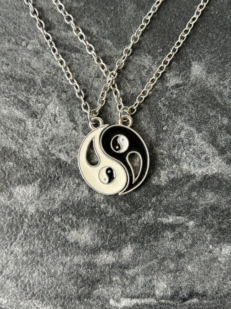 Engravable Sun And Moon Matching Necklaces For Couples In Sterling Silver