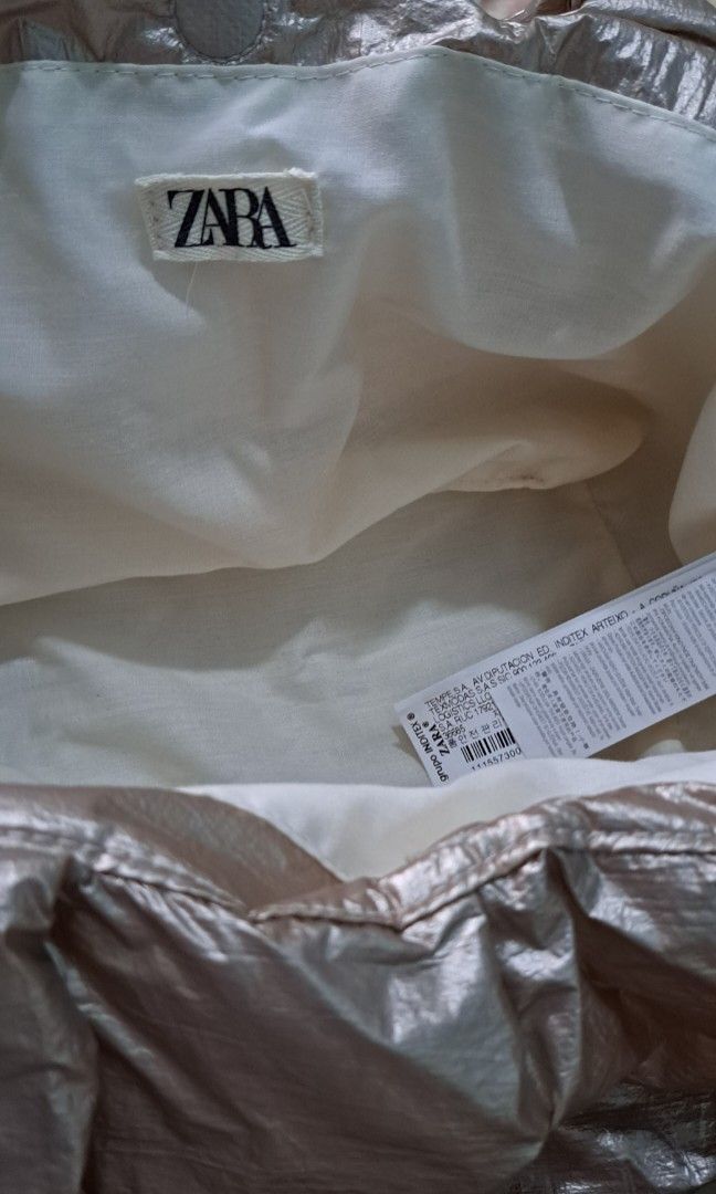 Zara bowling top handle bag, Fesyen Wanita, Tas & Dompet di Carousell