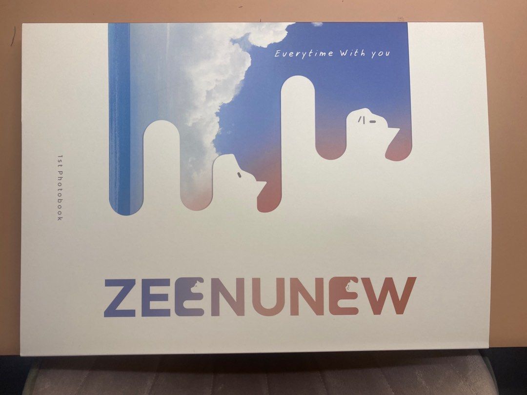 ZeeNunew 1st Photobook, 興趣及遊戲, 收藏品及紀念品, 明星周邊