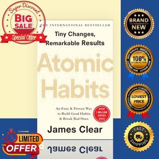 [100% AUTHENTIC] ATOMIC HABITS BY JAMES CLEAR