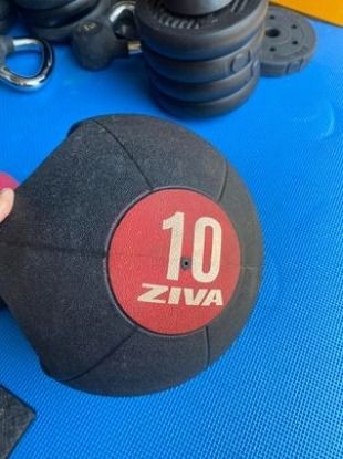 10 kg Medicine ball with Handle