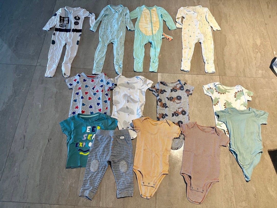 12 18 months boy clothes 200 pieces Babies Kids Babies