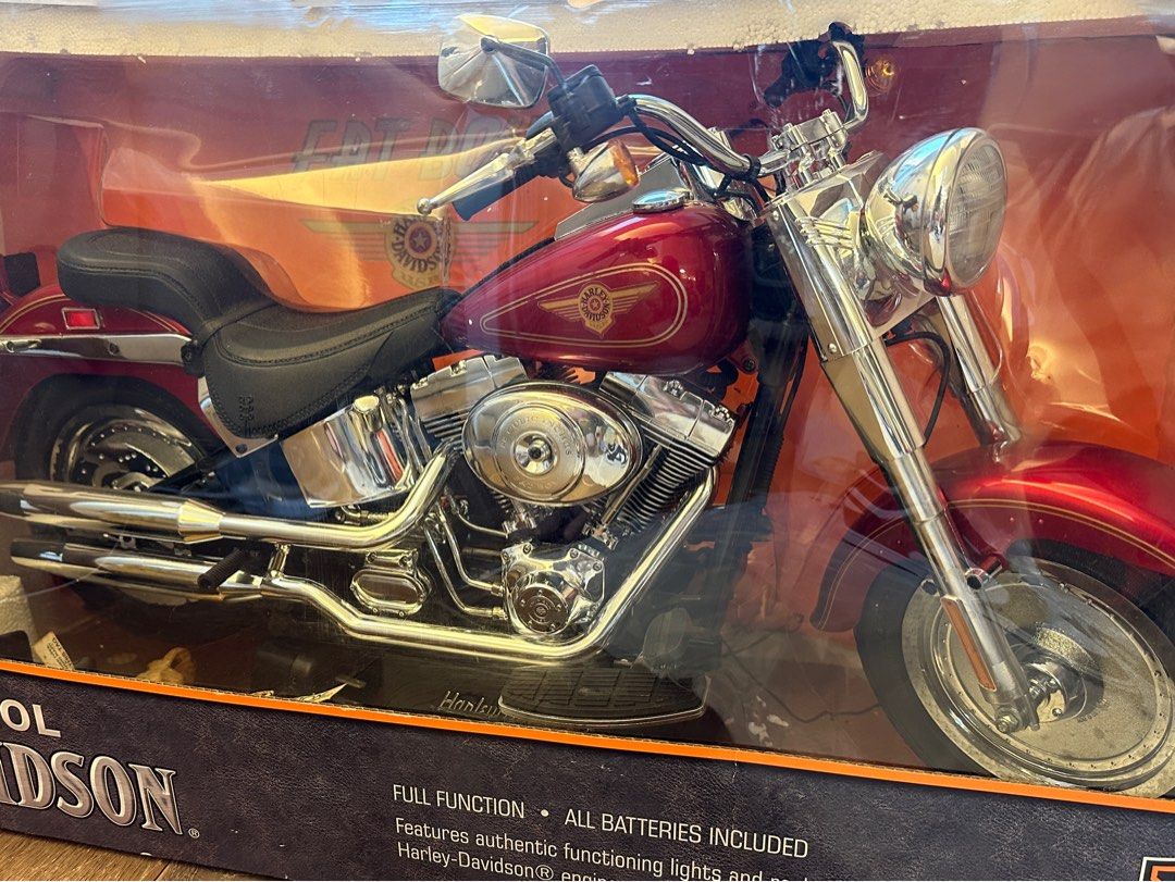 Harley davidson fat boy radio control motorbike deals